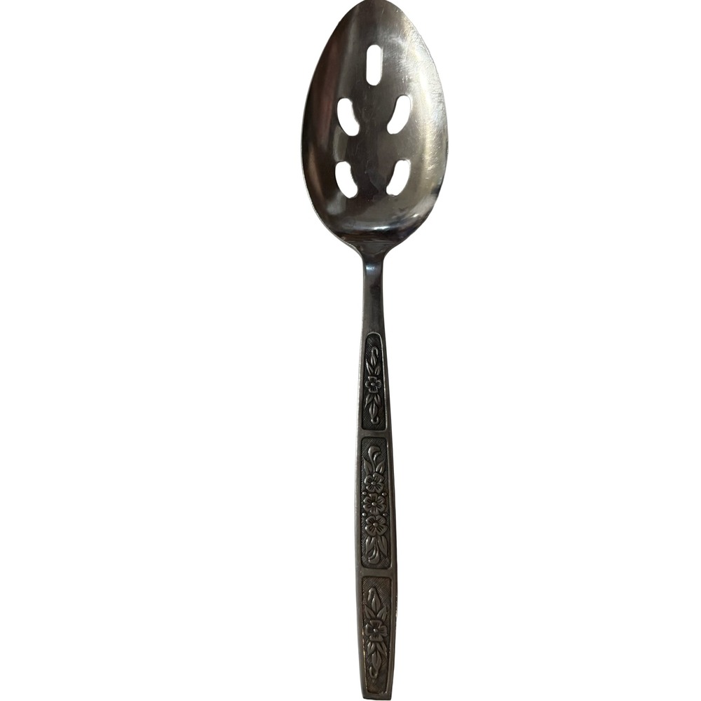 Imperial International Stainless Japan SERTA Slotted Pierced Serving Spoon 8.5